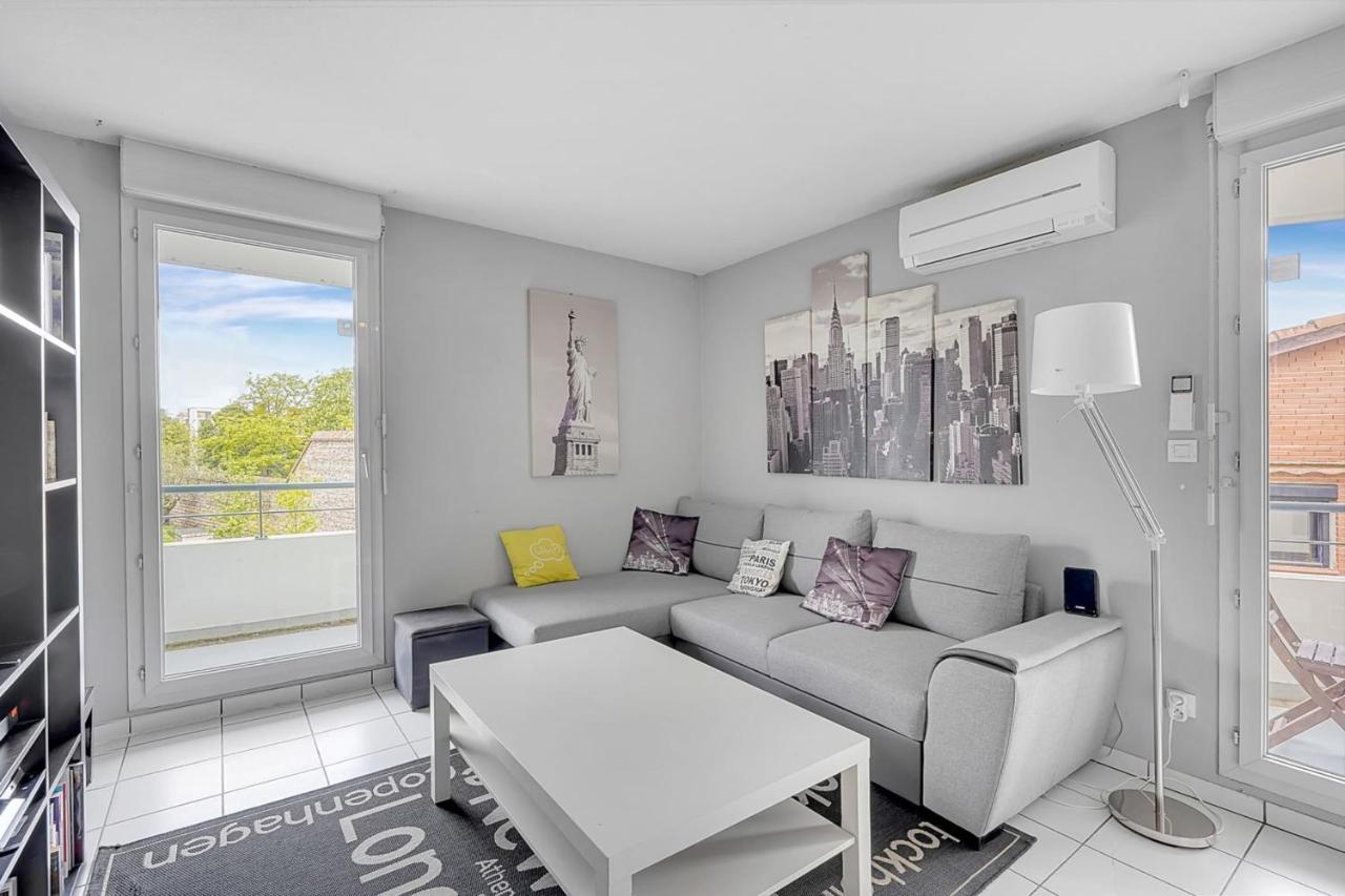 Sublime 64M With 2 Balconies For 6 In Toulouse Apartman Kültér fotó