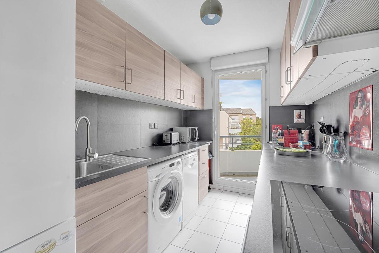 Sublime 64M With 2 Balconies For 6 In Toulouse Apartman Kültér fotó