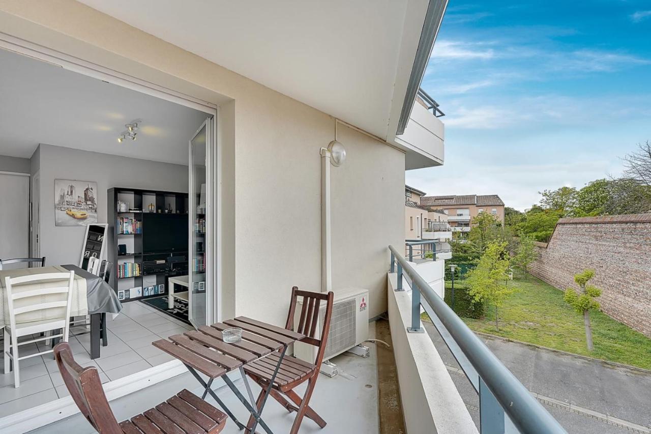 Sublime 64M With 2 Balconies For 6 In Toulouse Apartman Kültér fotó