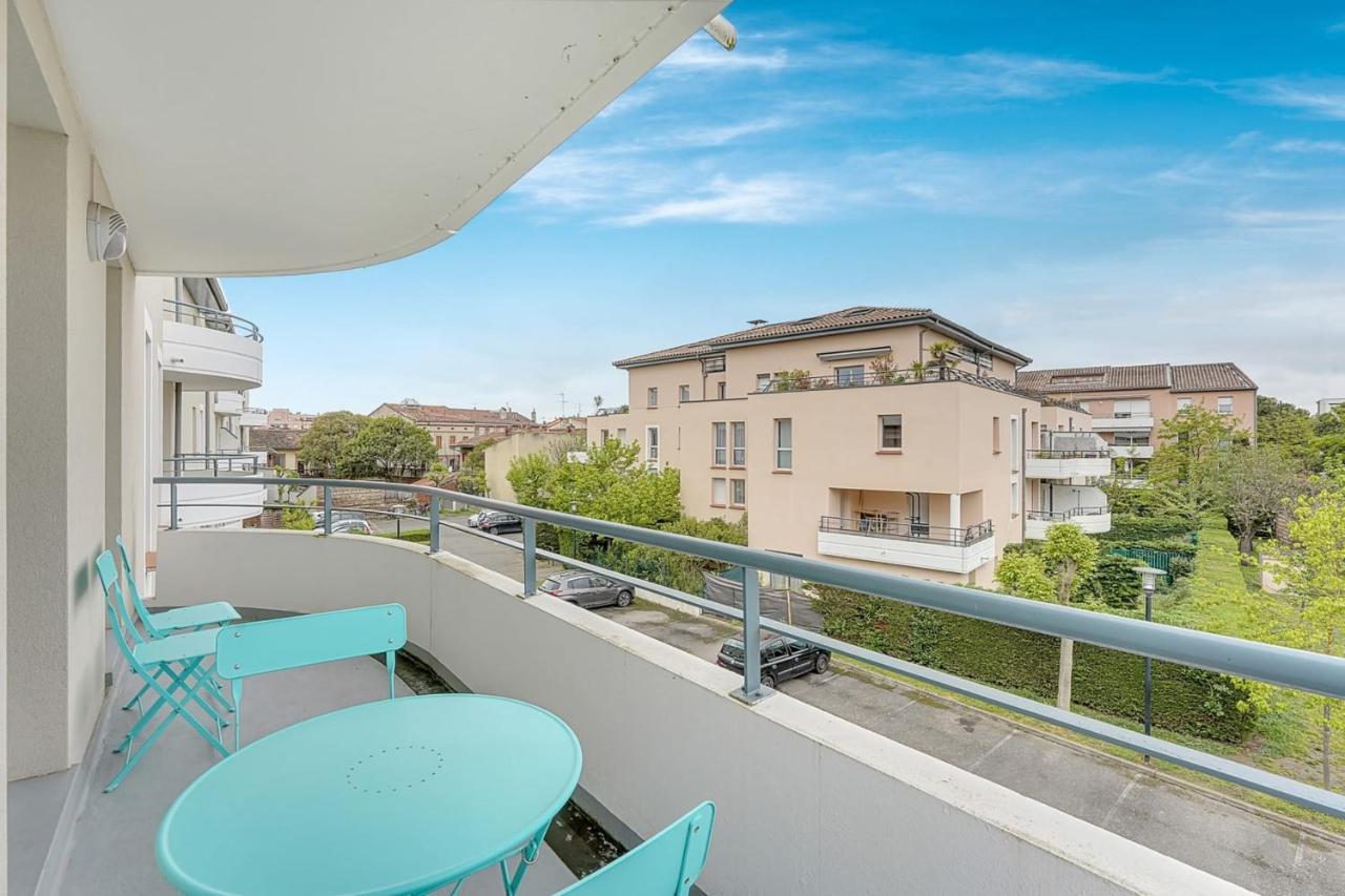 Sublime 64M With 2 Balconies For 6 In Toulouse Apartman Kültér fotó